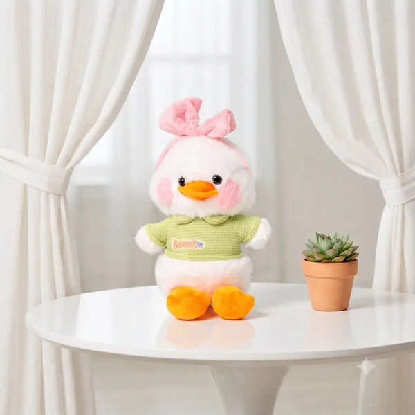 Cute Duck Plush Toy – Soft Cuddly Stuffed Duck for Babies & Toddlers