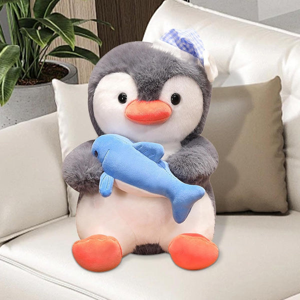 stuffed penguin toy