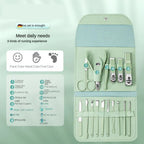 16-PIECE NAIL CLIPPER SET HOUSEHOLD MANICURE BEAUTY TOOLS PORTABLE