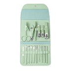 16-PIECE NAIL CLIPPER SET HOUSEHOLD MANICURE BEAUTY TOOLS PORTABLE