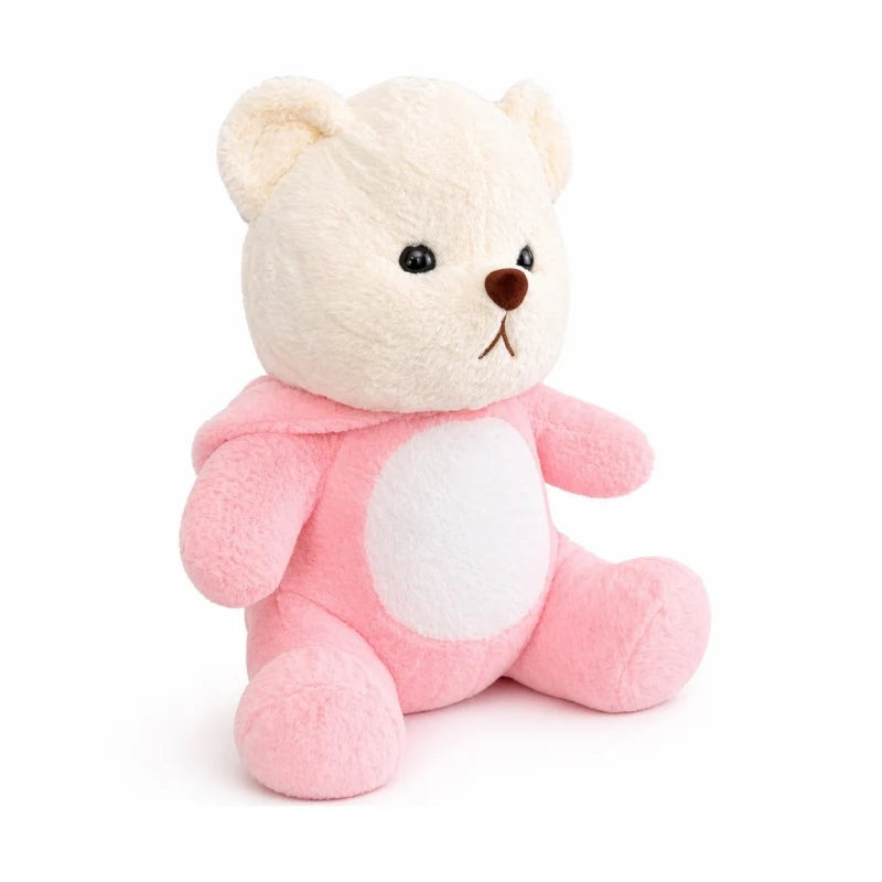 Soft Stuffed Teddy Bear with Cap | 4 Colors