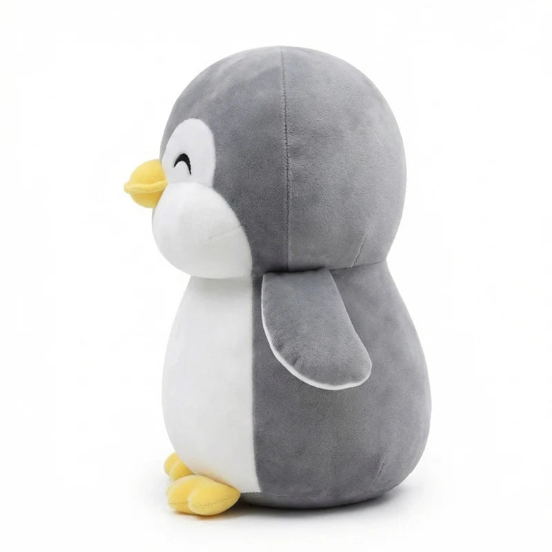 Plush Penguin Soft Toy Grey 30cm – Cute Cuddly Penguin Stuffed Animal