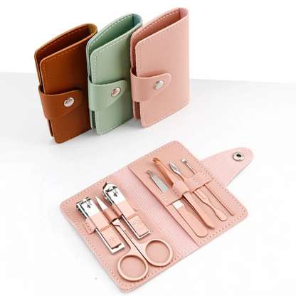 7-PIECE NAIL CLIPPER SET HOUSEHOLD MANICURE BEAUTY TOOLS PORTABLE