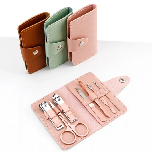 7-PIECE NAIL CLIPPER SET HOUSEHOLD MANICURE BEAUTY TOOLS PORTABLE