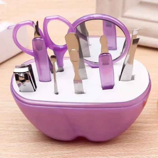 8 PIECES APPLE MANICURE KIT