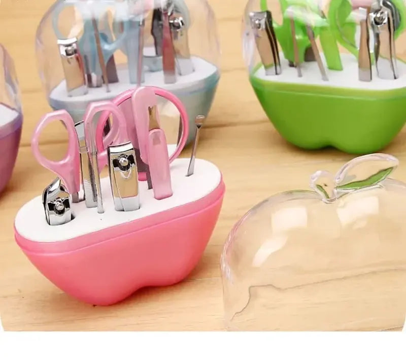 8 PIECES APPLE MANICURE KIT