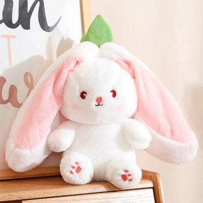 Cute Strawberry Rabbit Plush Bunny
