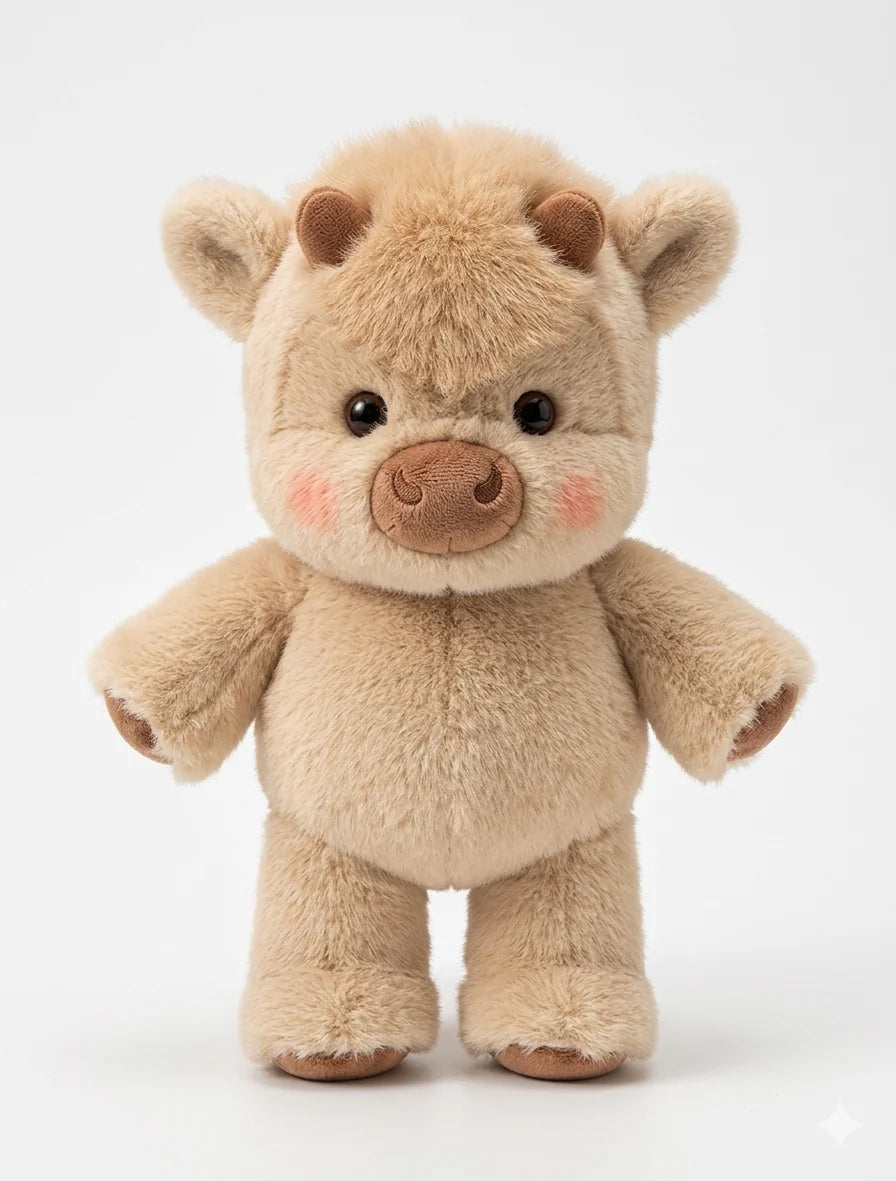 cow running plushie